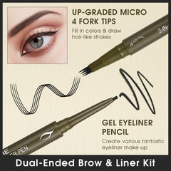 UCANBE delineador gel cremoso para delineado preciso y suave
