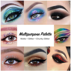 UCANBE Glitter granulado para destellos de alto impacto.