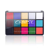UCANBE paleta de pintura para rostro y cuerpo con colores vibrantes para uso profesional.