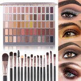 UCANBE paleta 60 sombras con acabados mate y nacarados para looks naturales