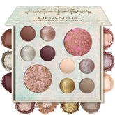 Paleta UCANBE de sombras de ojos horneadas para estilos suaves o intensos durante todo el día.
