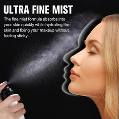 UCANBEMAKEUP pulverizacion fina distribuye uniformemente el maquillaje.