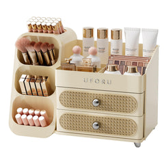 UFORU organizador maquillaje vanidad porta-pinceles para tener pinceles a mano.