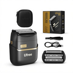 Ufree Afeitadora de láminas, diseño moderno para un afeitado suave