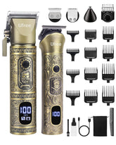 Ufree cortapelos para hombres, kit completo para recortes precisos en casa