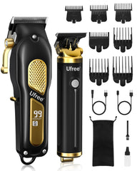 Ufree cortapelos inalambrico profesional para cortes suaves con motor potente