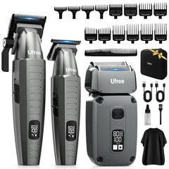 Ufree ensemble 3 en 1 pour coupes précises et soin masculin.