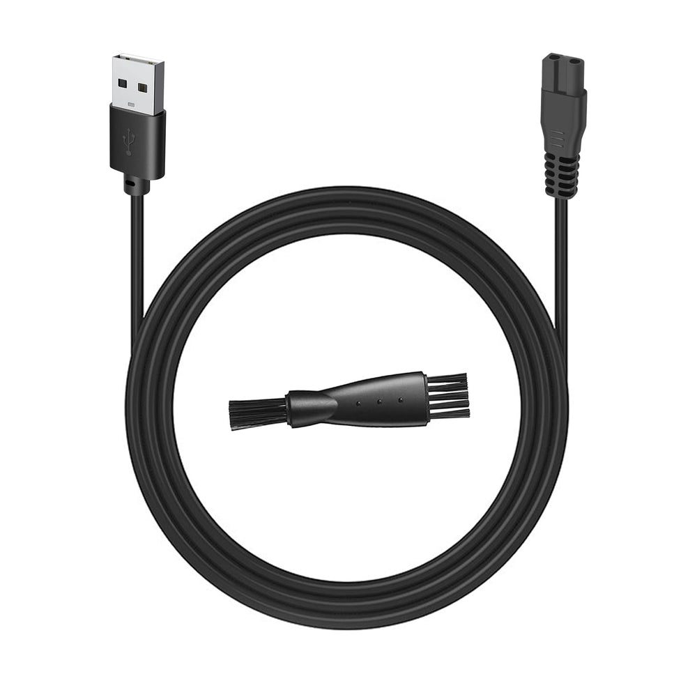 Cargador Meridian de uijino conectado a la afeitadora, carga rápida y estable
