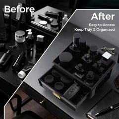 ujqsun cajones ultra profundos para perfumes y aftershave, almacenamiento cómodo.