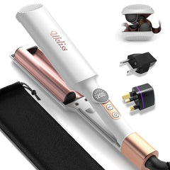 UkLiss Mini Waver con barra de 0,4 pulgadas para ondas definidas y compactas.