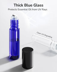 ULG rodillos acero inoxidable para aceites esenciales, diseño resistente a fugas