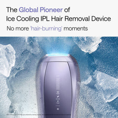Ulike Air 10 IPL con tecnología de enfriamiento por hielo y zafiro para sesiones más cómodas.