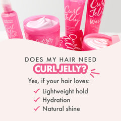 Aplicación manual de Umberto Giannini Creme De Curl para definir rizos
