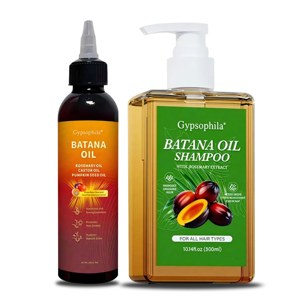 Umex Batana Shampoo Set enfocado en cabello más fuerte y crecimiento saludable.