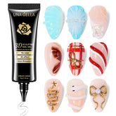 UNA GELLA gel 3D en tubo para modelar uñas con precisión.