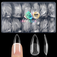 UNA GELLA estileto mediano-plano: acabado suave y uniforme.