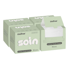 UNIFREE toallitas faciales suaves para desmaquillado ligero.