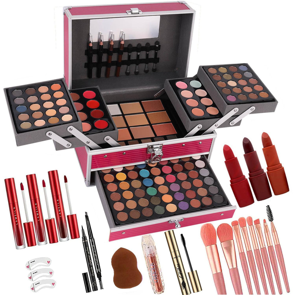UNIFULL kit todo en uno muestra paleta de 132 colores para looks versátiles