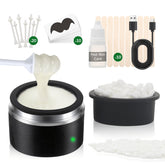 El kit Unimiko cera nasal con perlas de 100 g para uso cómodo en casa.