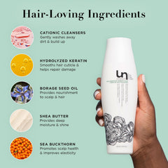 Unwash Bio: cabello rizado definido y sin frizz