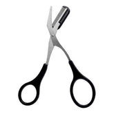 UPSTORE tijeras cejas acero inoxidable para acabado preciso y duradero.