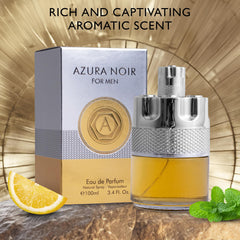 Azura Noir de URBAN COLLECTION: menta y lavanda aportan frescura y suavidad.