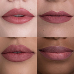 URBAN DECAY 24/7 Manic - Rosy Wine: muestras que muestran color intenso sin sangrado.