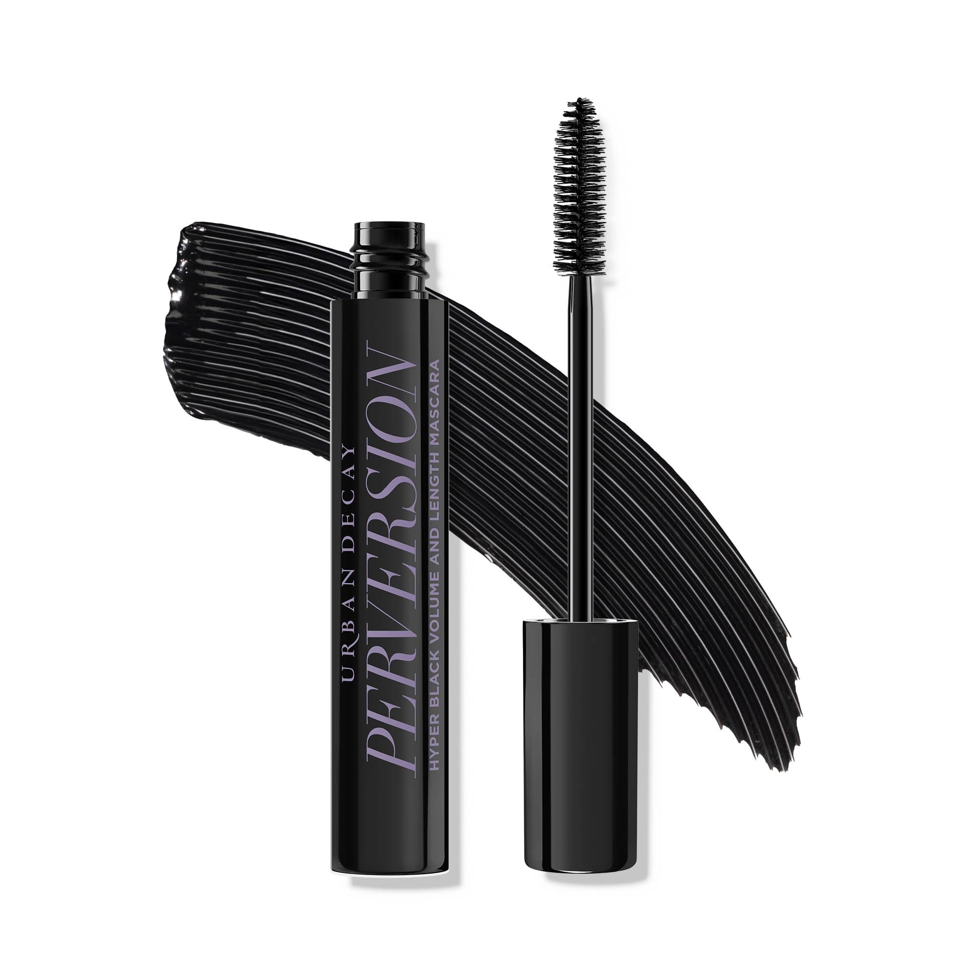 URBAN DECAY Perversion Mascara: aplicación desde la raíz para pestañas definidas.
