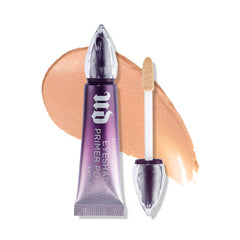 Urban Decay primer de ojos anti-envejecimiento mini nude para tono uniforme sin pliegues.