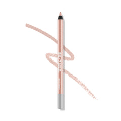 Urban Decay Space Cowboy swatches reveal peach shimmer and silver sparkle for versatile looks.