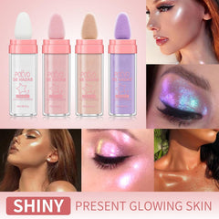 URQT Fairy Dust aporta brillo perlado a los ojos para un acabado suave.