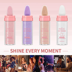 URQT Fairy Dust ilumina el cuerpo con un brillo sutil y uniforme.