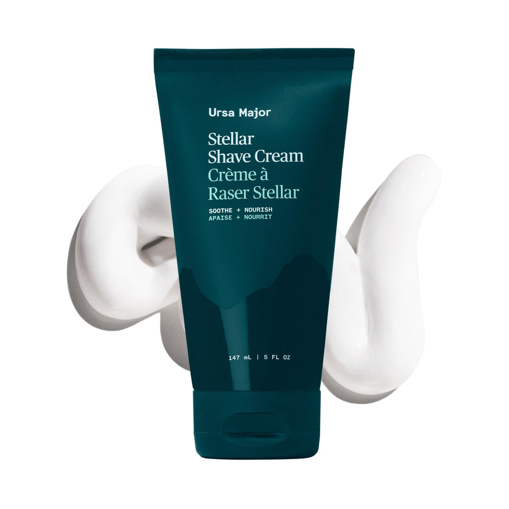 Ursa Major Crema de Afeitar Natural, textura cremosa para afeitado suave