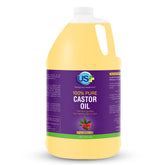 US+ Aceite de ricino puro prensado en frío para cabello y piel, hidratación suave.