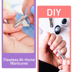 Herramienta de manicura de Utopia Care para dar forma y limpiar uñas.