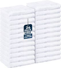 Toallas Utopia salón 24 unidades 16x27: alta absorbencia para uso diario.