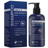 Uttse Biotion Shampoo frente del frasco, cuidado diario y densidad.