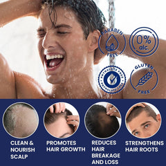 Uttse Biotion Shampoo ingredientes arbol de te y ginseng revitalizan el cuero cabelludo.
