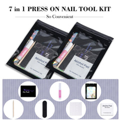Uyolaxed lima de uñas mini para retoques precisos