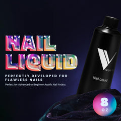 V Beauty Pure Monómero, uso fácil durante la aplicación para esculturas precisas.