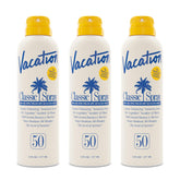 VACATION protector solar clásico en rociado continuo SPF50 para aplicación rápida