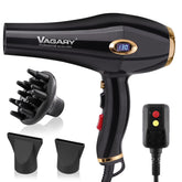 VAGARY 6685G secador profesional con motor AC para secado rápido.