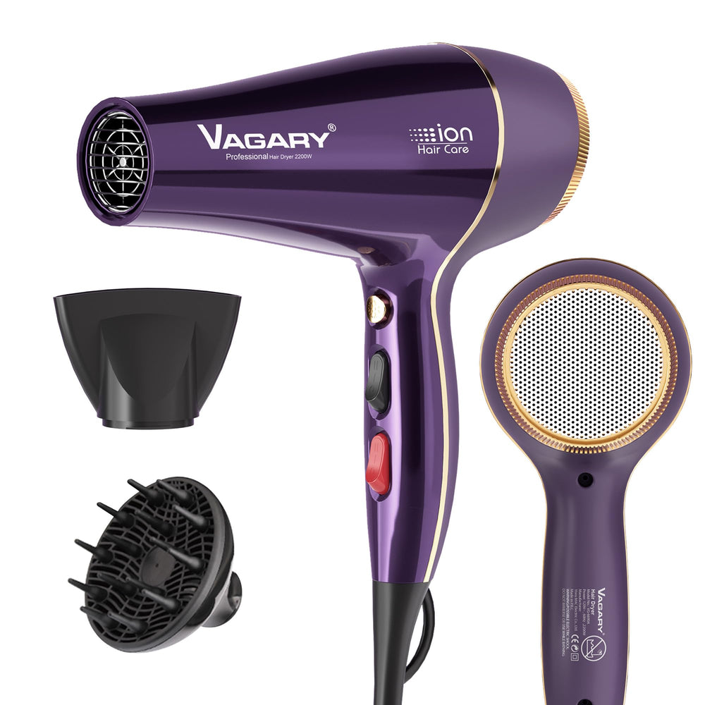 Secador de pelo profesional Vagary 6690A para resultados suaves y brillantes.