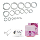 Vajraang kit de anillos para fimosis con 20 tallas para progreso gradual