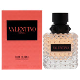 Valentino Donna Born in Roma Coral Fantasy, frasco elegante para diario.