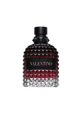Valentino Uomo Born in Roma Intense, frasco elegante para uso diario y ocasiones.
