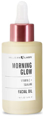 VALJEAN LABS Brillo Matutino: botella del aceite facial para hidratación diaria.