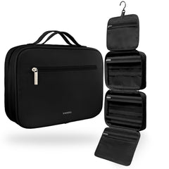 Bolsa de higiene VANDEL para viaje colgante, acceso rápido a tus esenciales.