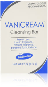 Vanicream Barra limpiadora para piel sensible limpia suavemente y sin irritación.
