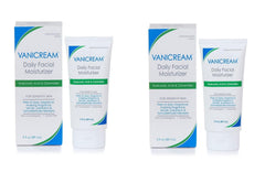 Vanicream hidratante facial en botella, hidratación suave para piel sensible.